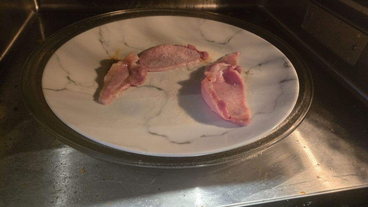 bacon au micro-ondes
