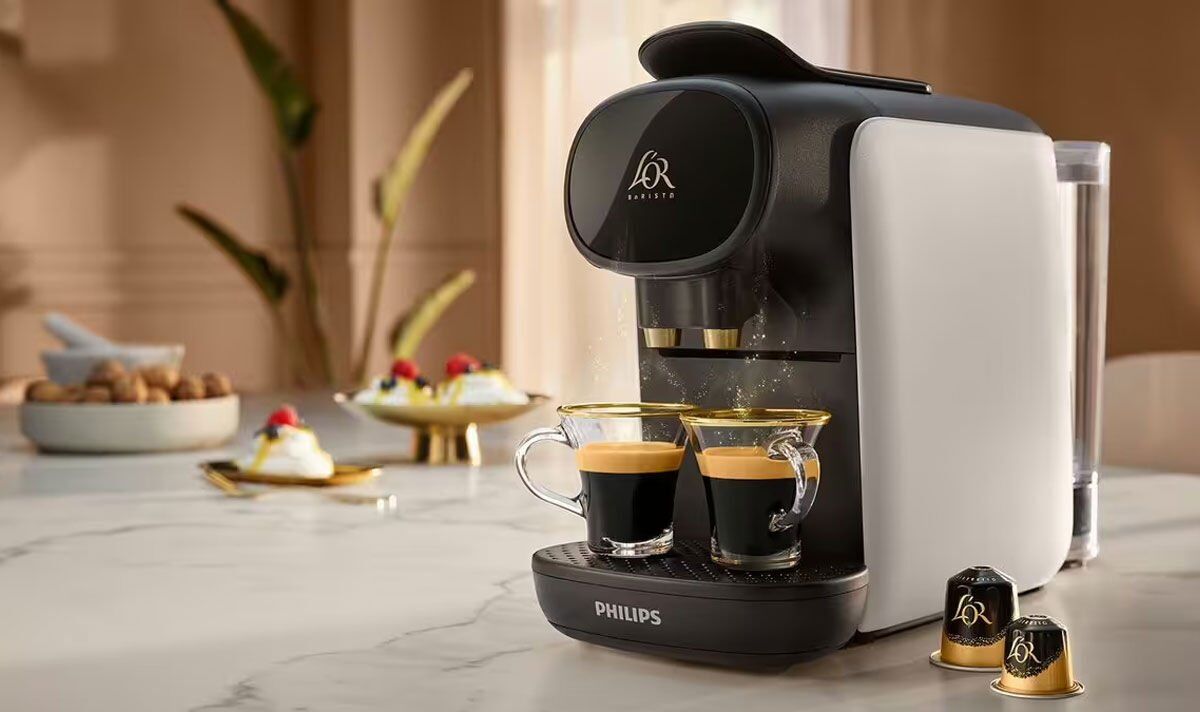 Machine à café Philips blanche Machine à café Philips blanche