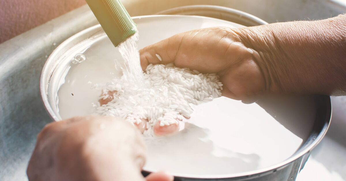 Les gens réalisent à peine qu'ils ont mal lavé le riz