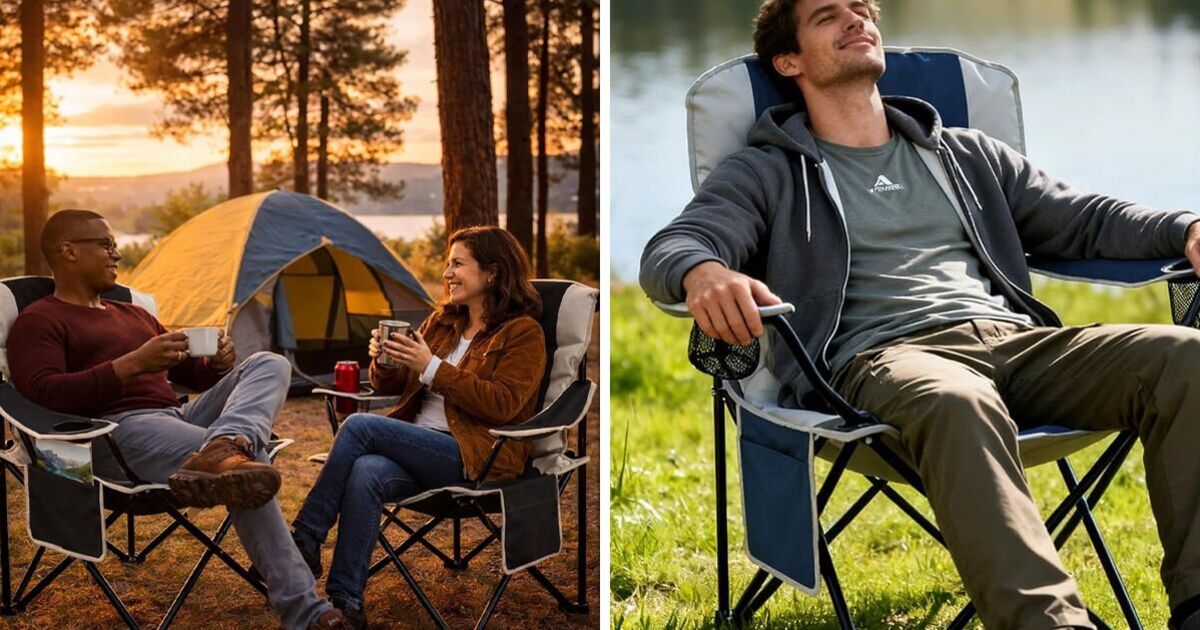 Chaises de camping « légères et confortables » à moins de 45 £ et encore moins chères que les Debenhams