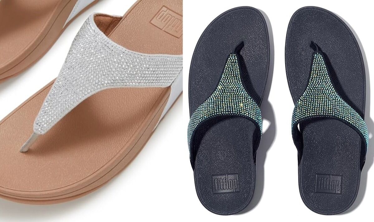 sandales à cristaux Fitflop