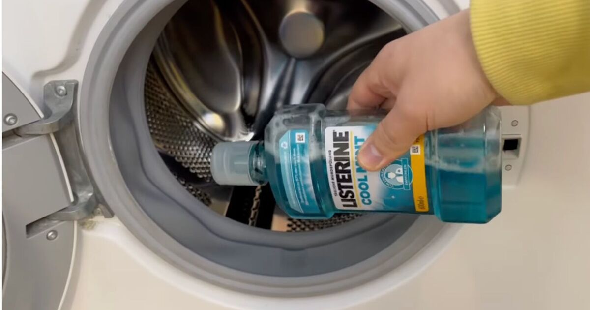 Tout le monde a dit de verser 100 ml de bain de bouche dans la machine à laver