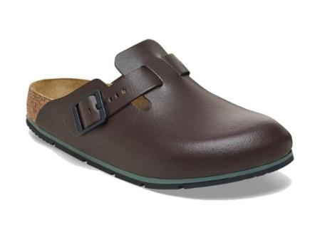 Sabots en cuir Birkenstock Boston Pro - Chaussures professionnelles certifiées de haute qualité pour la médecine, la gastronomie et le service