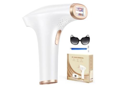 Haarlosy Épilateur Laser IPL Indolore, Épilateur à Lumière Pulsée 3 Fonctions Avancées, Épilation Laser 9 Niveaux d'Énergie pour Femmes et Hommes, Idéal pour le Visage, le Bikini et le Corps LCN1202