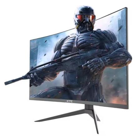 KTC H32S17 Moniteur de jeu incurvé 32 pouces 1500R 2560 x 1440 QHD 170 Hz 16:9 ELED 99 % sRGB HDR10 1 ms Temps de réponse MPRT Low-Blue