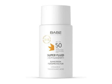 Super Fluide Dépigment+ Photoprotecteur SPF 50 des Laboratorios Babé
