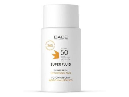 Crème solaire visage Super Fluide SPF 50 des Laboratorios Babé