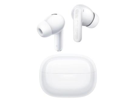 XIAOMI Redmi Buds 5 Pro - Écouteurs sans fil avec suppression active du bruit jusqu'à 52 dB, jusqu'à 10 heures d'autonomie et 38 heures avec étui de chargement, blanc (version ES)