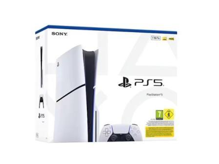 Console PS5 Slim White Edition (1 To)