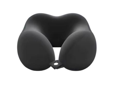 Oreiller cervical en forme de U pour adultes, support ergonomique pour la sieste pour les voyages et le bureau, confort moyen doux pour la protection du cou, oreiller cervical