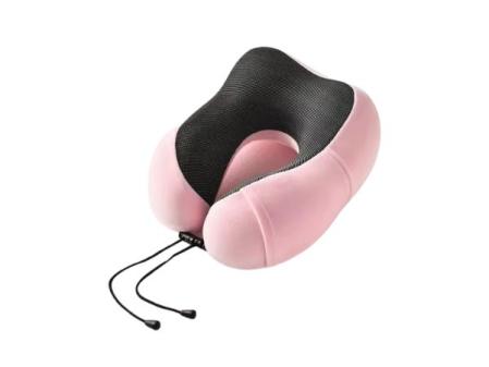Oreiller de voyage en forme de U, mousse à mémoire de forme douce, oreiller cervical et cervical, idéal pour l'avion