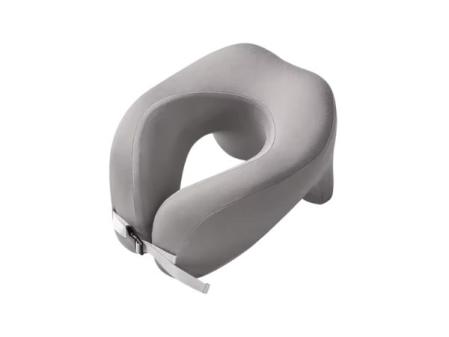 Oreiller de voyage en forme de U, oreiller cervical en mousse à mémoire de forme pure pour avion, bureau, sieste, oreillers cervicaux, soutien de la tête et du cou pendant le vol.