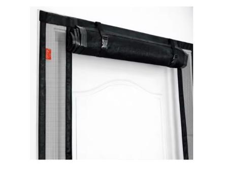 Rideau de porte magnétique, moustiquaire sur mesure, maille invisible anti-moustique pour une utilisation intérieure et extérieure en été.