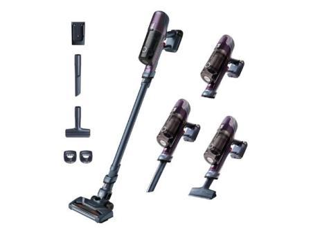 Rowenta XPert 6.60 - Aspirateur balai sans fil polyvalent, avec 3 fonctions en 1 multi-espace, batterie lithium, 2 vitesses, gâchette Boost, léger et portable, Lilas RH6838