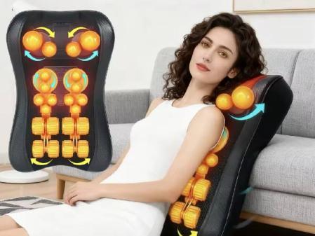 Oreiller de massage cervical à 3 niveaux