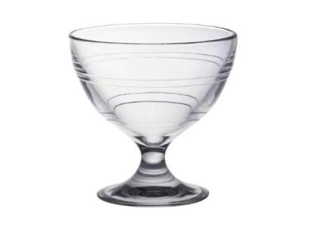 MAXHOME-TASSE À GLACE GIGOGNE Duralex 25 CL, lot de 6 tasses en verre pour glace