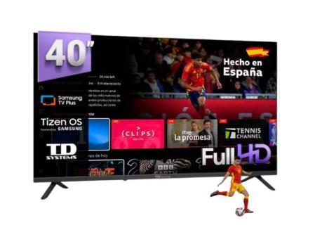 TD Systems - Smart TV 40 pouces Tizen OS 8.0. Triple tuner (DVB-T2/C/S2). Téléviseurs avec Gaming Hub. Télévision de 2026 - K40C22TIZEN