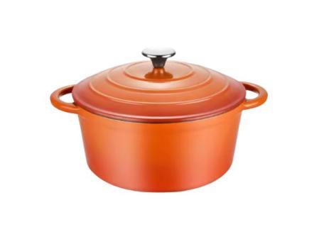 MAXWORK - Cocotte ovale, variations de couleurs, cocotte, fonte, intérieur émaillé, braisage, ragoût, cuisson, compatible induction