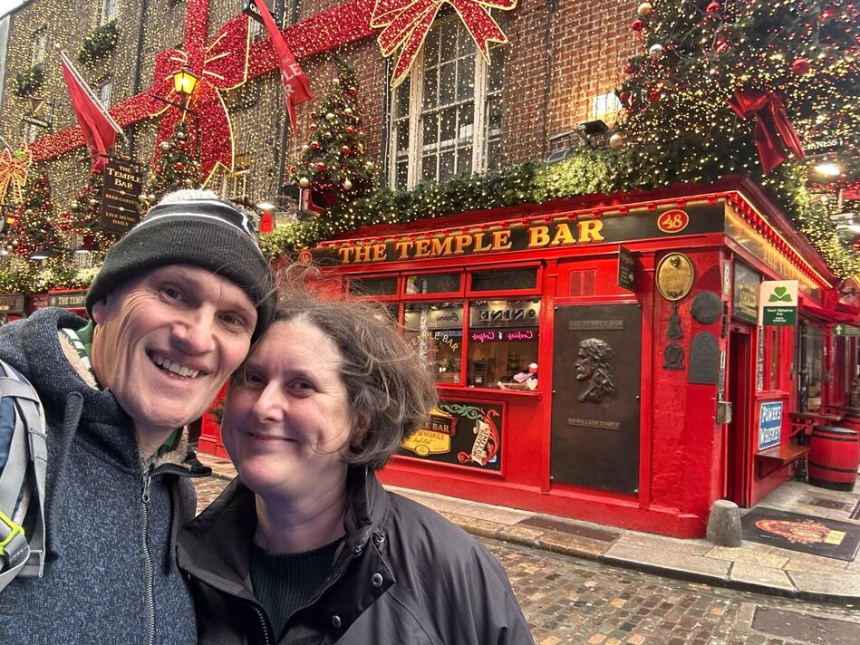 Paul et Karen à Dublin Paul et Karen à Dublin