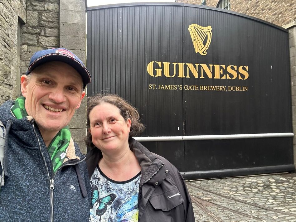 Paul et Karen à Dublin Paul et Karen à Dublin