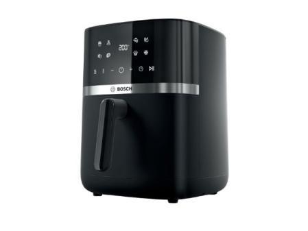 Bosch - Friteuse à air Série 4 XL, capacité 6,1 L, 7 programmes. Cuisson plus rapide, Noir, MAF462B0, Friteuse à air