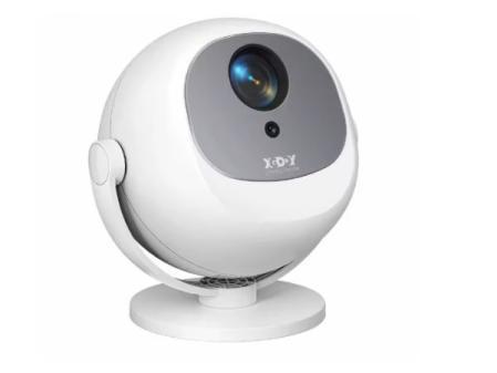 Projecteur portable Android XGODY 400 ANSI 4K, résolution native 720P/1080P, WiFi6, Bluetooth, zoom 50%, mise au point électrique pour cinéma maison
