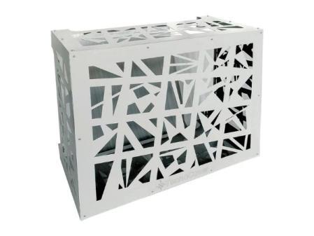 Housse grise pour unité extérieure de climatisation 86x44x68 cm. conditionneur