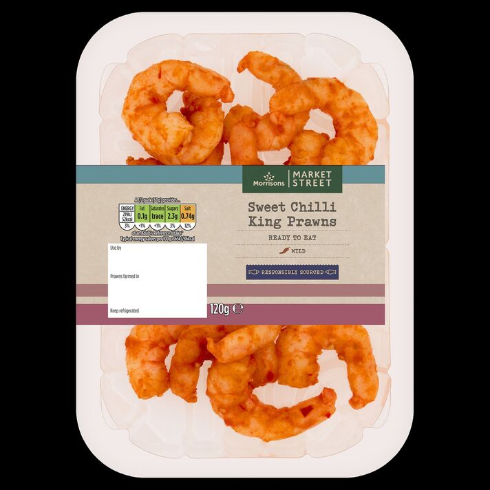 Crevettes royales au piment doux Morrisons