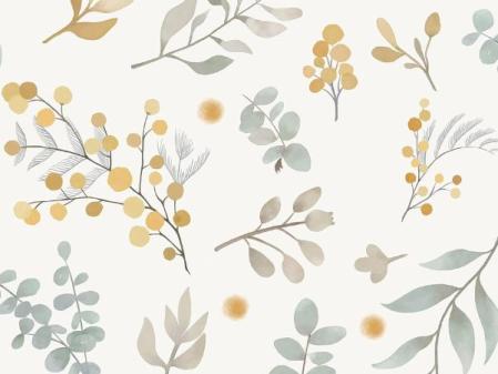 CiCiwind Papier peint autocollant motif fleur beige 39 cm x 10 m - Revêtement mural amovible pour salon, chambre à coucher, cuisine