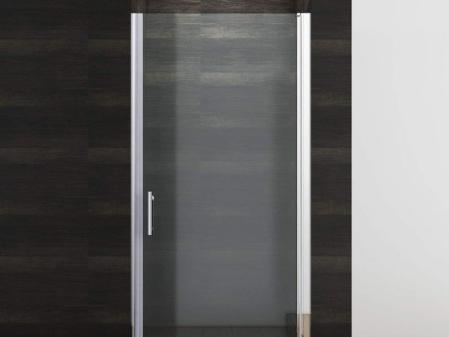 SONNI Paroi de Douche Porte Affleurante Verre Trempé Transparent 5mm 70x185 cm