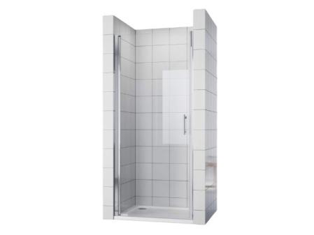 SONNI Paroi de Douche Porte Affleurante Verre Trempé Transparent 5mm 70x195 cm