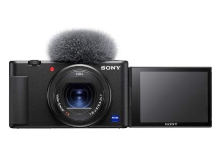 Sony ZV-1 - Appareil photo compact haut de gamme ZV1AB.CE3 Chargeur inclus (capteur de type 1.0, objectif 24 à 70 mm F1.8-2.8, vidéo 4K, mise au point automatique, écran inclinable, pour photos et vidéos)
