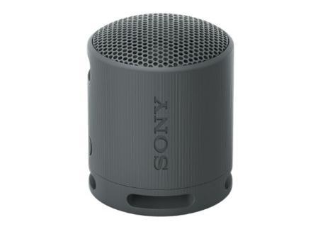 Enceinte Bluetooth Sony SRS-XB100, Enceinte légère, compacte, résistante à l'eau et à la poussière IP67, jusqu'à 16 h d'autonomie, Sangle adaptable, Noir