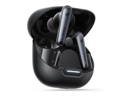 Soundcore by Anker Liberty 4 NC Casque Bluetooth sans fil, réduction du bruit de 98,5 %, suppression du bruit adaptative aux oreilles et à l'environnement, audio haute résolution, 50 heures, chargement sans fil, Bluetooth 5.3