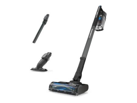 Aspirateur sans fil Shark PowerPro - Jusqu'à 60 minutes d'autonomie avec technologie FloorDetect et anti-enroulement des poils - Réservoir XL et mode portable intégré - Bleu métallisé, IZ370EU