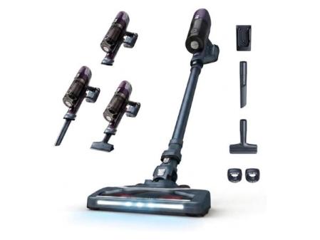 Rowenta XPert 6.60 - Aspirateur balai sans fil polyvalent, avec 3 fonctions en 1 multi-espace, batterie lithium, 2 vitesses, gâchette Boost, léger et portable, Lilas RH6838