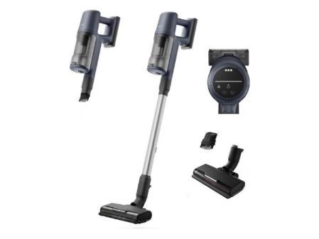 AEG Aspirateur sans fil AP61CB21DB, 21,6 V, Autonomie 40 min, Capacité 0,5 L, Aspirateur balai vertical, Brosse avec lumières LED, Buse multi-surfaces, Bleu