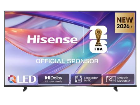 Téléviseur Hisense 75E7S 4K QLED de 75 pouces.