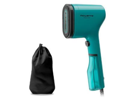Rowenta Pure Pop - Fer à vapeur 1300 W avec débit de vapeur jusqu'à 20 gr/min qui repasse et purifie, élimine les peluches et les cheveux, têtes réversibles, design de voyage, vert, DR2024