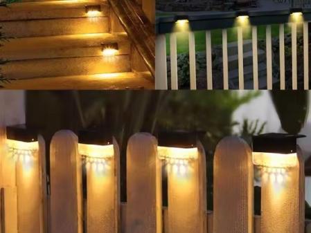 Pack de 16 Lampes Solaires LED pour Extérieur Blanc Chaud