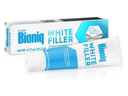 Dentifrice blanchissant Bioniq® White Filler.