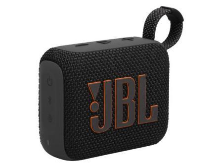 JBL GO 4, haut-parleur Bluetooth portable sans fil, résistant à l'eau et à la poussière IP67, jusqu'à 7 heures de lecture plus 2 heures supplémentaires avec Playtime Boost, noir
