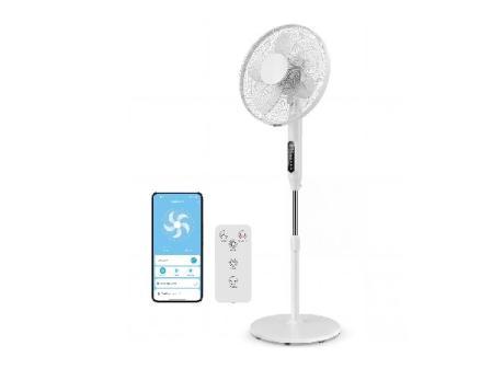Ventilateur sur pied HOMCOM avec télécommande et Wifi
