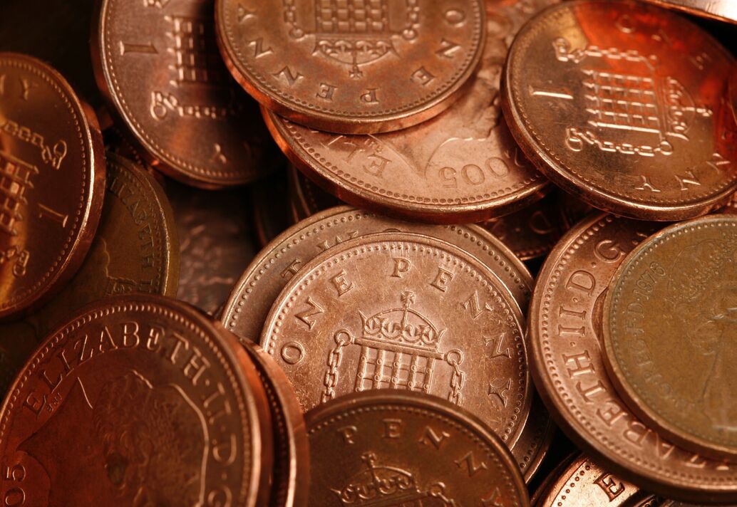 pièces de 1 pence