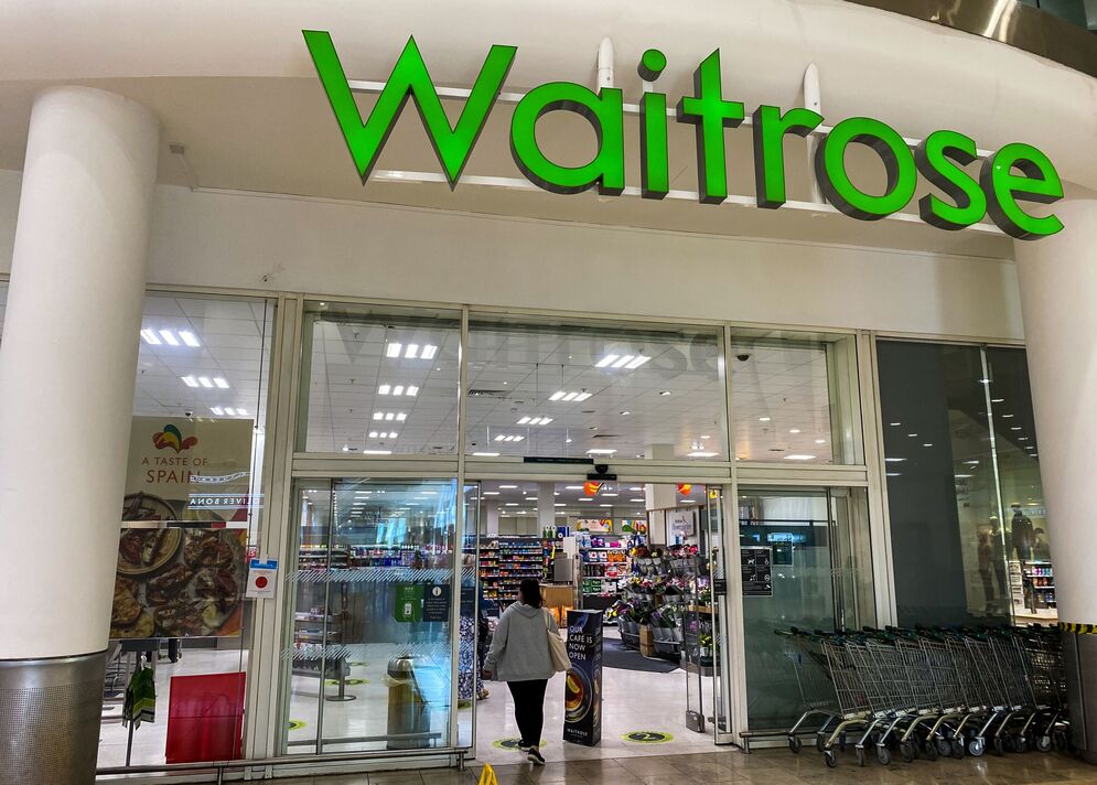 Le magasin de détail de Waitrose à Londres. Le magasin de détail de Waitrose à Londres.