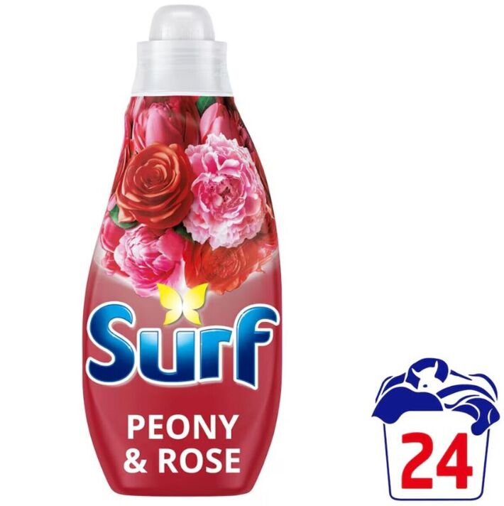 Tesco vend le détergent liquide Surf Peony et Rose Tesco vend le détergent liquide Surf Peony et Rose