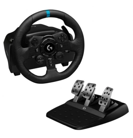Volant et pédales Logitech G923 pour PS4/PS5/PC