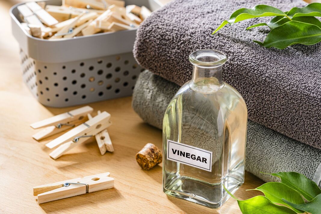 Bouteille de vinaigre : Adoucissant écologique et naturel Bouteille de vinaigre : Adoucissant écologique et naturel