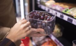 Les raisins seront toujours croustillants et juteux si vous cherchez 1 panneau au supermarché